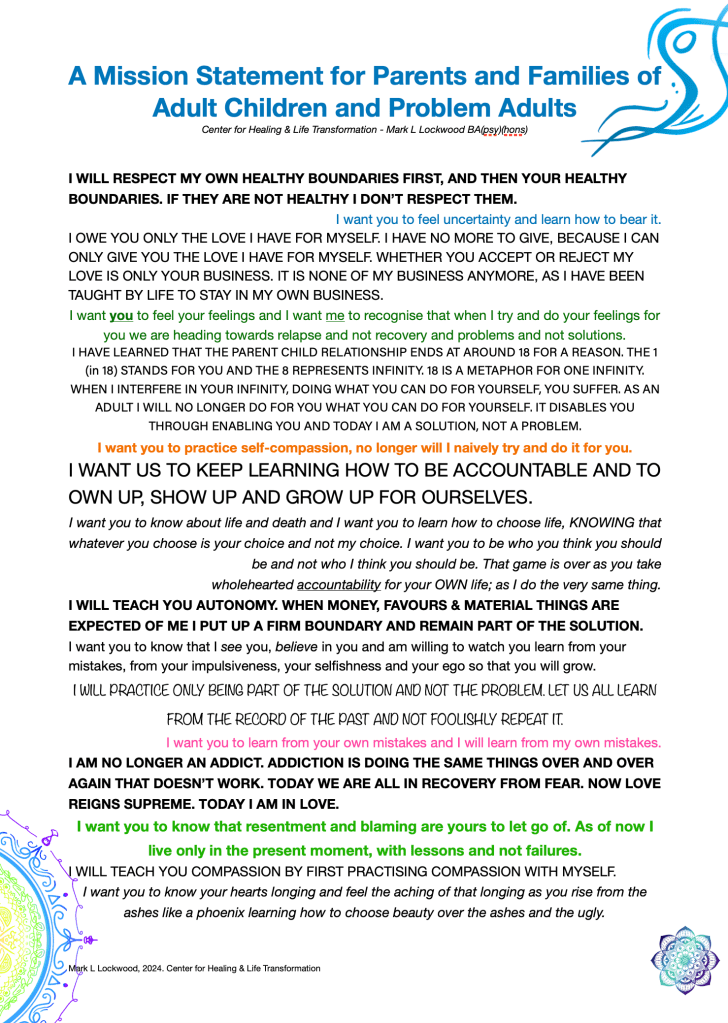 Our Healthy Family's Promise